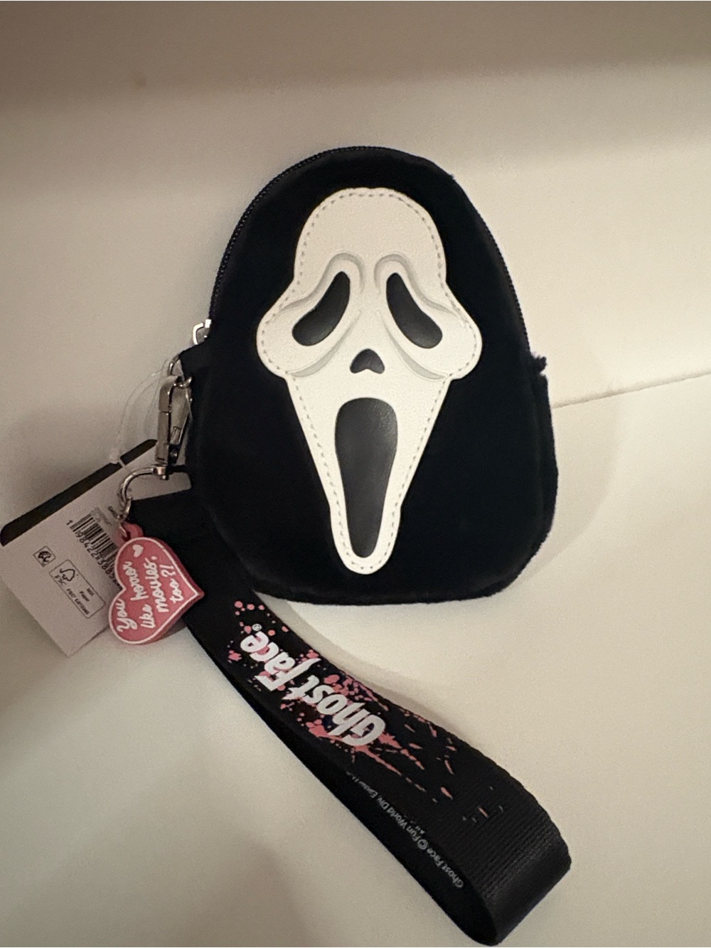 👻 Ghost Face Coin Purse / Wristlet — BioWorld